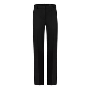 Boss Womens/Ladies Plain Straight Leg Pants / Black